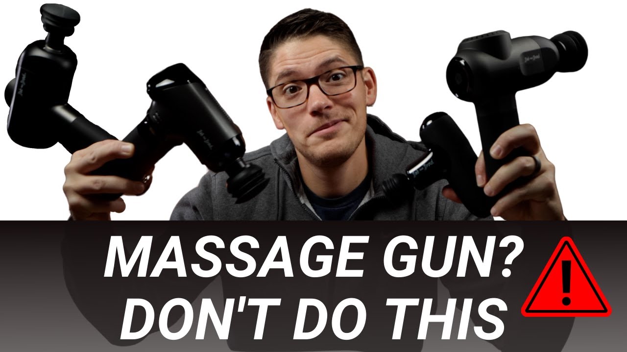 How to Use a Massage Gun Properly