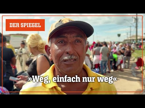 Flucht aus Venezuela: Angst vor Diktator Maduros Regime | DER SPIEGEL
