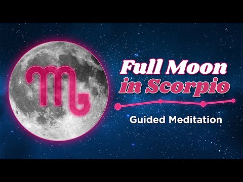 May 2022 Full Moon in Scorpio Lunar Eclipse Guided Meditation