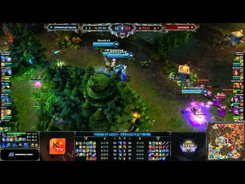 Copenhagen Wolves vs n!faculty Map 1 - EUW Challenger Series #10