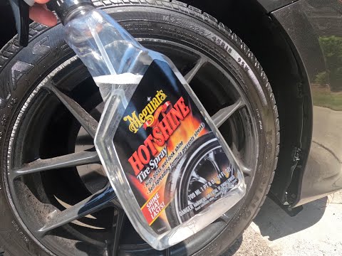 Meguiars Hot Shine Tire Shine How to Use + Product Review @meguiars