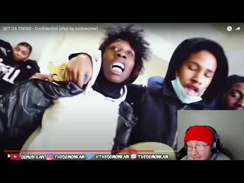 Demon Kam Reacts to SET DA TREND - Confidential (shot by evolvecrew)