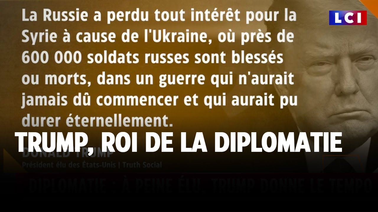 Trump, roi de la diplomatie｜LCI