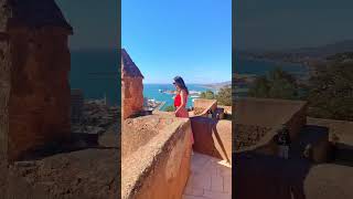 Exploring Gibralfaro Castle in Malaga #travel #gibralfaro #spaintravel #spain #andalucia