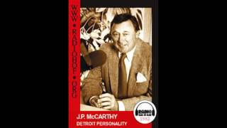 J.P. McCarthy, WJR Radio Host, Detroit, Funeral 8-19-1995 Air Tape