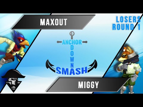 ADS 10 - Melee Singles - Maxout (Falco) VS Miggy (Fox) - Losers Round 1