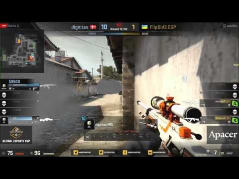 Dignitas vs FlipSid3. 2K of MSL @GEC