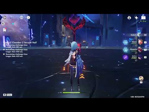 C6 Xiao and C6 Eula: Abyss 2.5 Floor 12-2