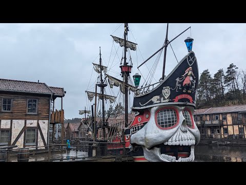 Kaptein Sabeltann forestilling i Abra Havn.        Påsken 2024, langfredag.