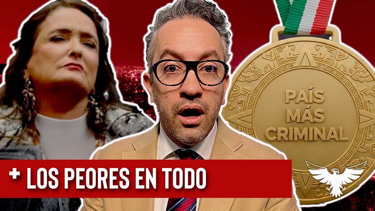 Diputados con más de 1000 faltas en 2025 | México 1er lugar en CRIMINALIDAD del mundo - EPDLR