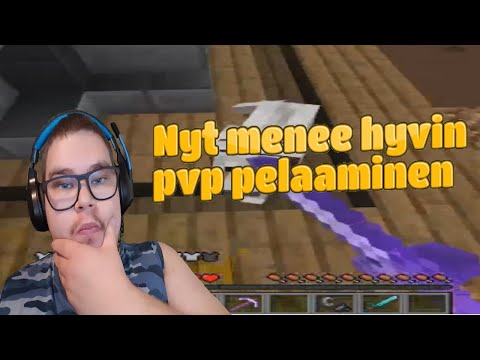 Nyt menee hyvin - pvp pelaaminen (minecraft)