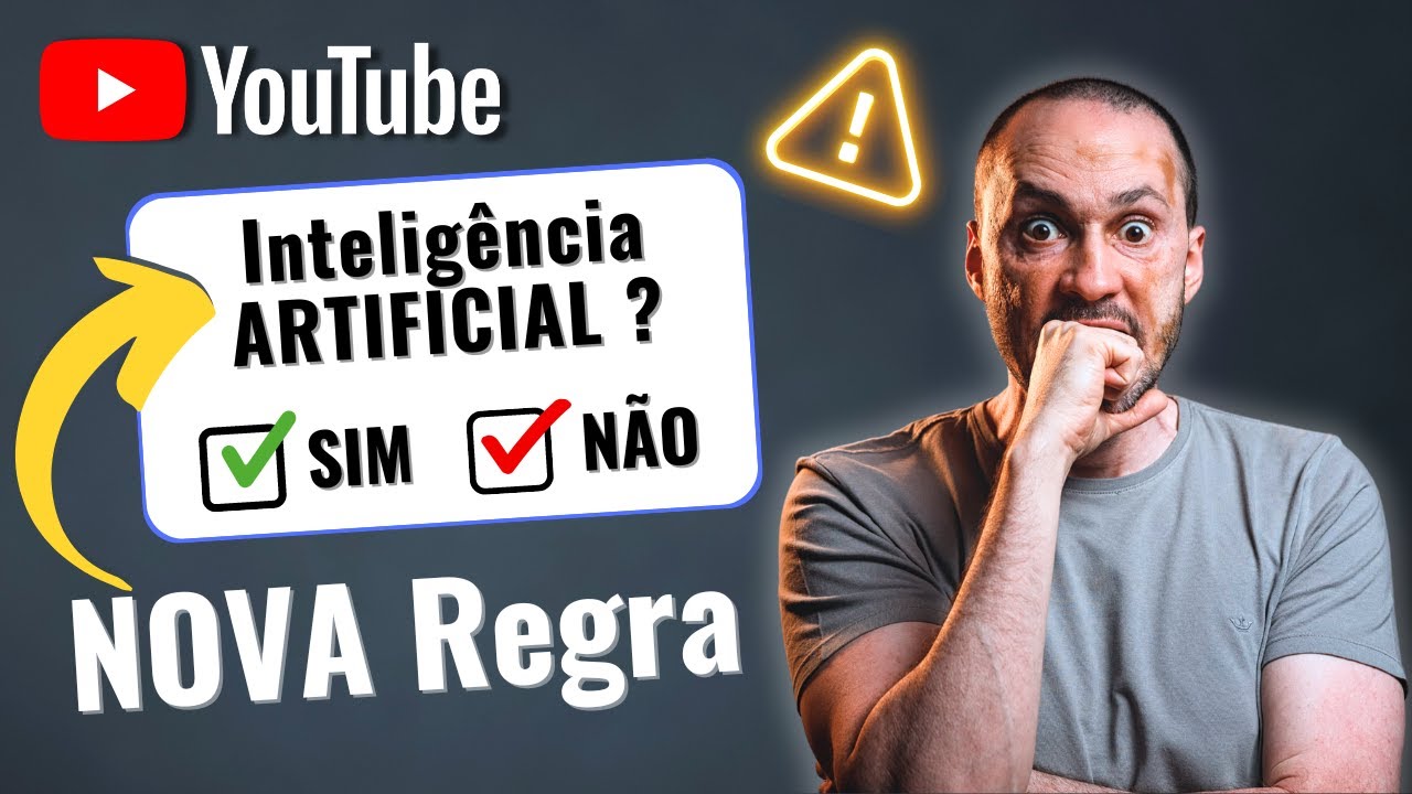 [NOVA REGRA] YouTube OBRIGA informar "Conteúdo Alterado" por I.A.