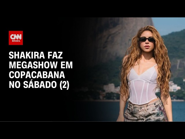 Fãs aguardam para ver Shakira no hotel em Copacabana | CNN NOVO DIA
