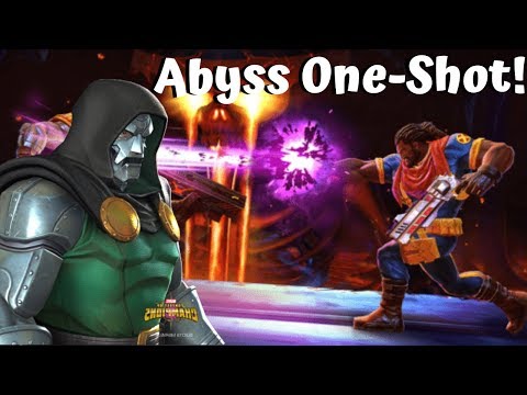 Doom Destroys Abyss Bishop! One-shot! - Marvel Contest of Champions