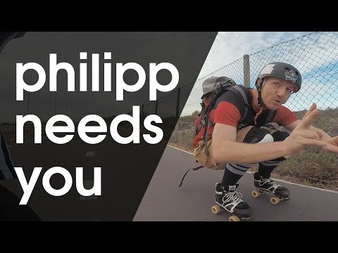 MARATHON ON ROLLER SKATES ALMOST GONE WRONG