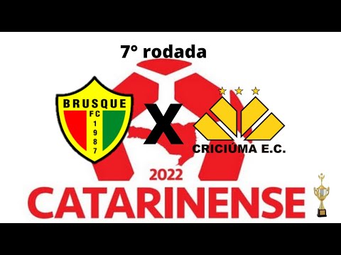 Campeonato Catarinense Brusque 2 x 2 Criciúma {7ª rodada} (06-07-2022)