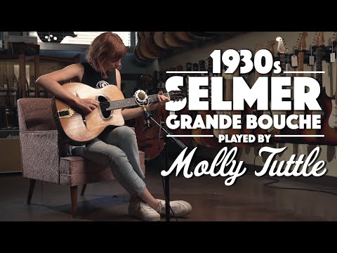 Selmer Maccaferri grande bouche 1930s played by Molly Tuttle