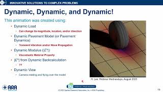 Pavement Dynamics: How Important is Pavement Dynamics Under Different Dynamic Loads?