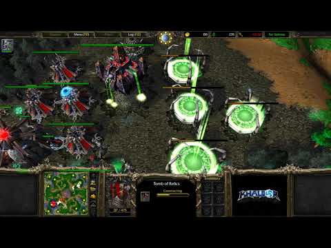 ► WarCraft 3 - Towerrush in Nightelf vs. Undead - Lemon vs. NightEnD