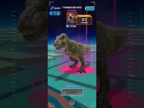 Hard to Dart | TYRANNOSAURUS BUCK | Jurassic World Alive 3.14 #jwa #jwalive