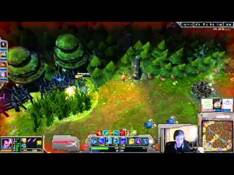 Bjergsen - Yasuo vs Fiora Challenger Ranked solo queue mid