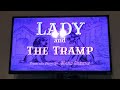 Opening To Lady And The Tramp 1987 VHS French Canadian Copy