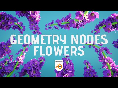 Creating Beautiful Flowers with Geometry Nodes in Blender