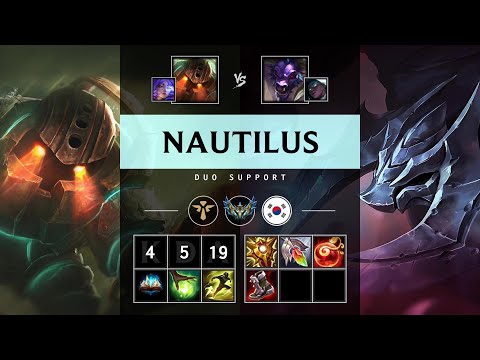 Nautilus Support vs Alistar - KR Challenger Patch 25.16
