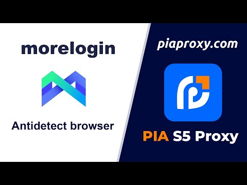 The world's largest commercial proxy, Pia s5 with the morelogin browser tutorial!