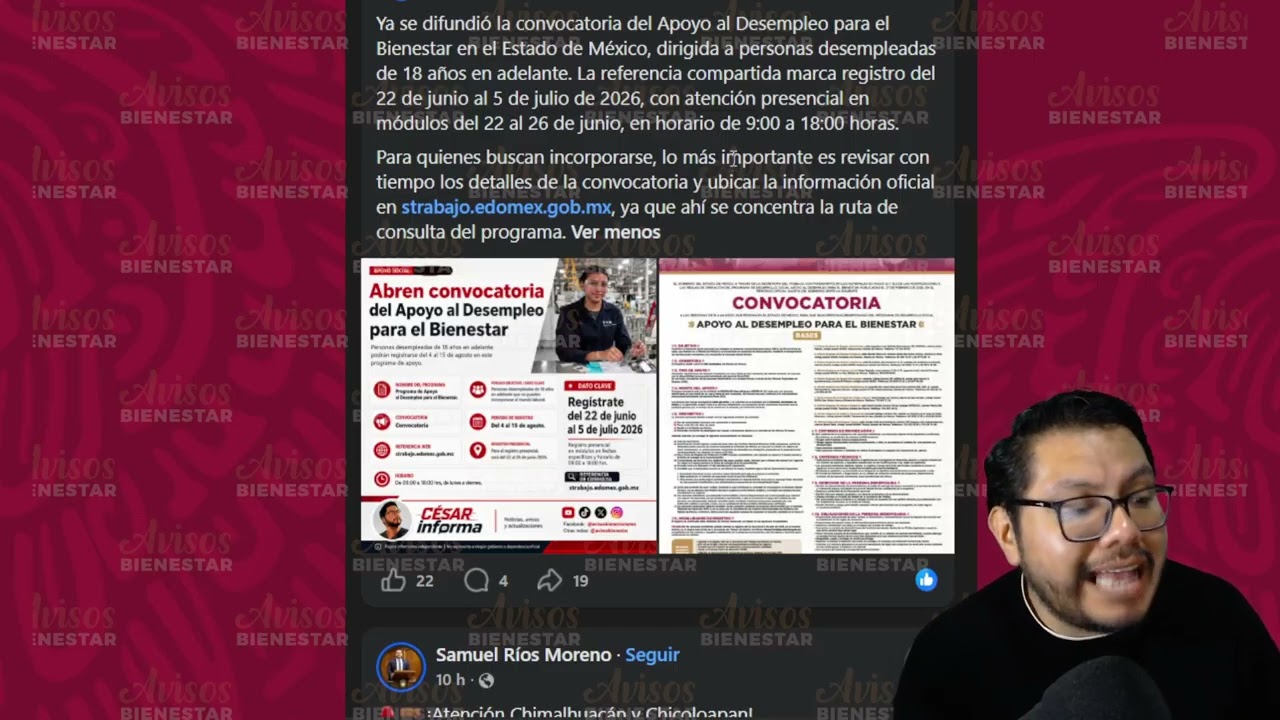 Ya está abierta la convocatoria para el Programa de Apoyo al Desempleo para el Bienestar