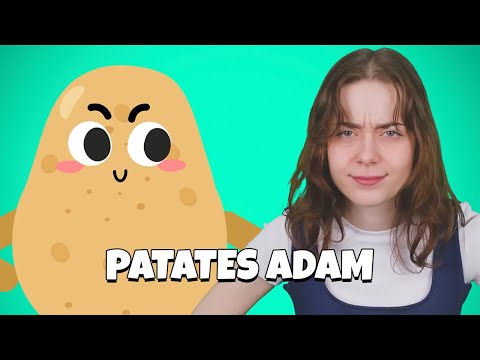Patates Adam Kaşlarını Çatmış - Eğlenceli Çocuk Dans Şarkısı