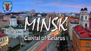 Жыве Беларусь! MINSK | Capital of Belarus | Drone [4K]