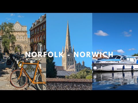 A trip to Norfolk & Norwich | Well-next the-sea, Hunstanton Cliffs, Norwich | Travel Vlog