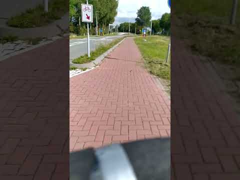 Bike ride in the Netherlands, Hellevoetsluis, Nieuwenhoorn and Brielle