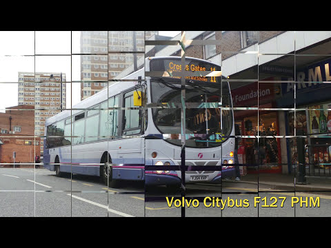 Really Loud ZF First Leeds Volvo B7RLE Wright Eclipse Urban 66741 (YJ54 XVP)