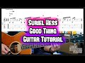 How to play Suriel Hess Good Thing Guitar Tutorial Lesson with TAB