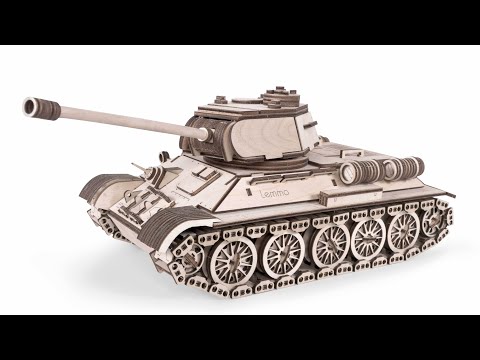 Миниатюра изображения товара Конструктор Lemmo Танк Легенда сражений / Т-34