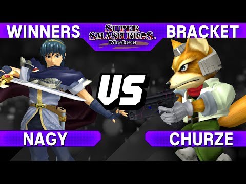 Smash Melee - Nagy (Marth) vs Churze (Fox) - S@LT 190 Winners Bracket
