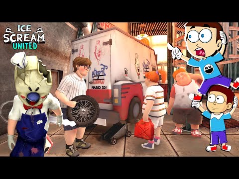 Ice Scream United : Multiplayer | Shiva and Kanzo Gameplay