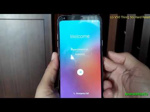 LG V50 ThinQ 5G Hard Reset
