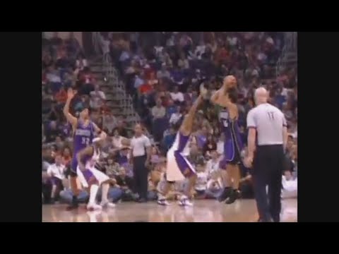 Peja Stojakovic 33 Points @ Suns, 2005-06.