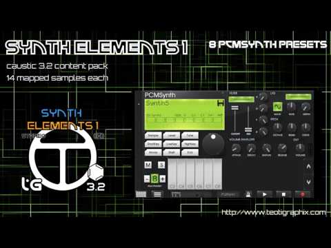 Caustic 3.2 Synth Elements Pack 1 Video