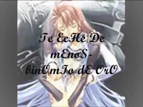 Binomio de oro - Te eche de menos