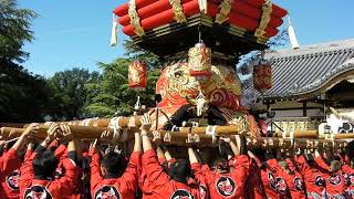 大窪八幡宮　秋祭り