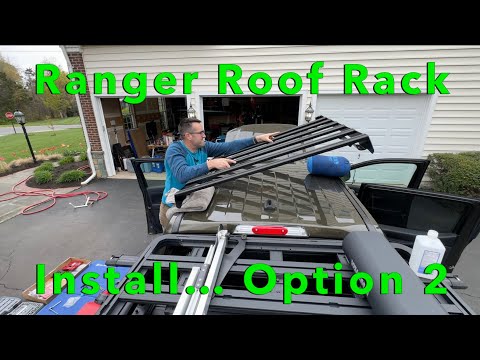 Ranger Roof Rack Install without dropping headliner... Front Runner SlimSport