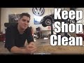Classic VW BuGs DeClutter How to Tip Keep Your Beetle Shop Work Area Clean