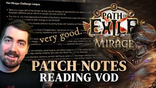 The Patch Notes POE1 NEEDED!! - Full Patch Notes Reading