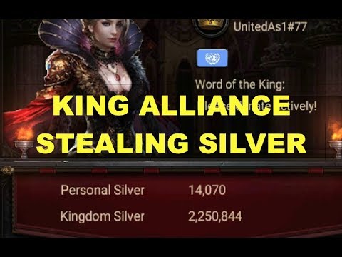 Clash Of Kings : KING Alliance Stealing Silver 🤔🤔😏 - K77 Climate