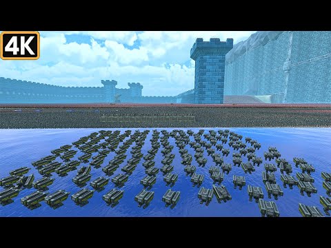 BLASTER TANK, T45 SHOGUN & HEROES ARMY VS 4.6M KHORNE & ALIEN ARMY !! UEBS 2