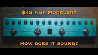 $45 USD Amp Modeler? How Does It Sound? M-Vave Tank-G